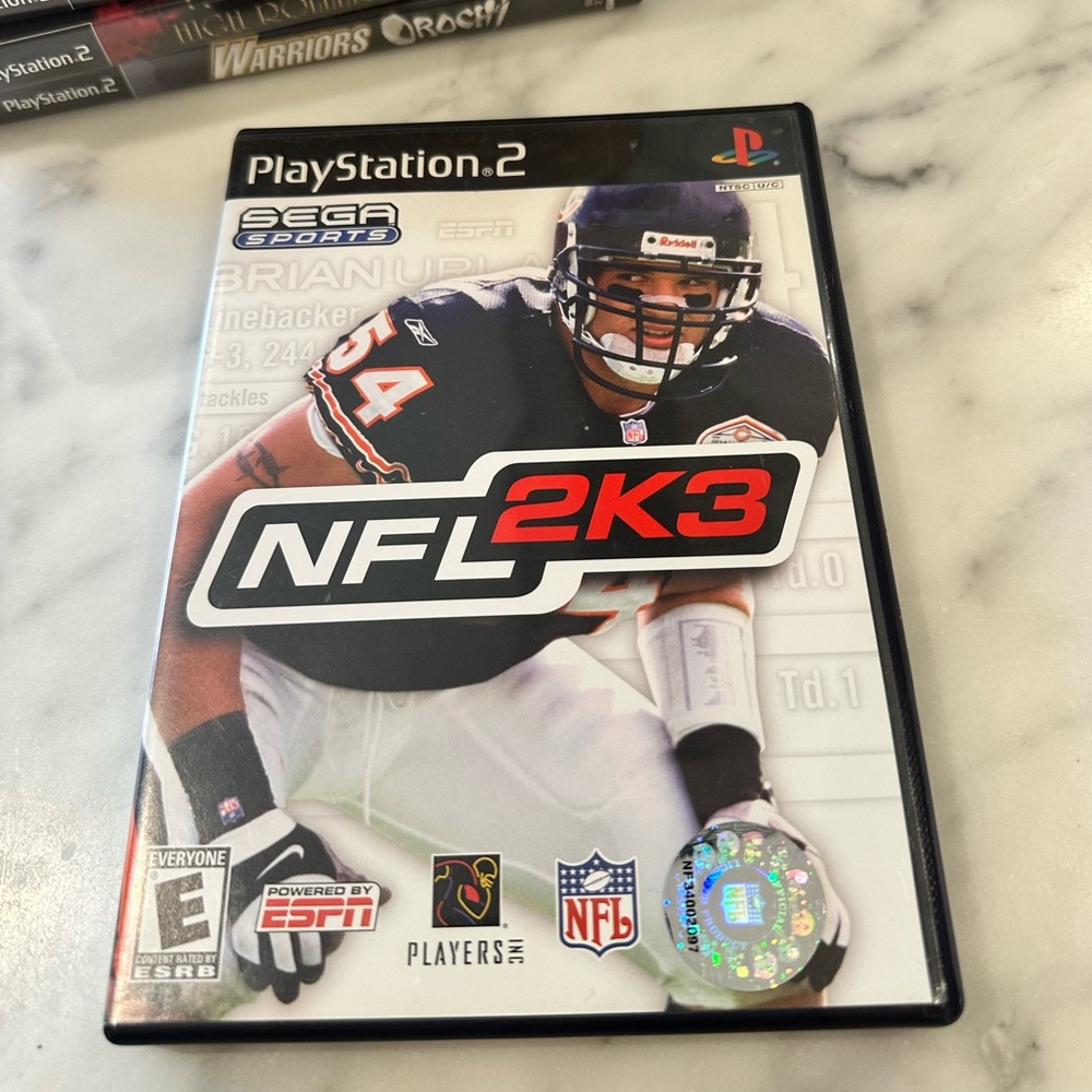 NFL 2K3 For Playstation 2.
